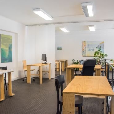 Coworking area in Large Pracovna
