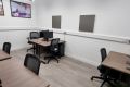 WHAT
Fully serviced private offices with high speed, secure internet and on site amenities.
BEST FOR
Small and expanding businesses looking for a fixed office space, local to Archway.
INCLUDED
Access to kitchenette, fresh tea and coffee, shower facilities, phone booths, CCTV and smart key access.