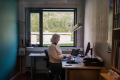 Private office at the offices of the Norwegian Fjord Centre. Photo: Hyke Studio