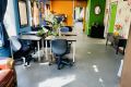Joining fee is $75 and membership is $350/month. Our members enjoy a large selection of open seats. Unlike other spaces, our focus is on open desk space. We offer plenty of space for talking, phone calls and also a designated quiet space. 