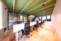 Hot desk area