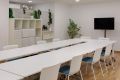 - Room with screen and/or projector and whiteboard.
- Air-conditioned area.
- Furniture arranged as required: tables and chairs.
- High-speed WiFi Internet network (1Gb symmetrical).
- Black/white laser printer.
- Additional Coffee Break service for only €3/person.