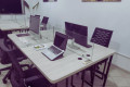 Spacious private workbox — feels like a desk, with ample desk space, power outlets, and ergonomic chairs. Ideal for focused teamwork or client meetings, these glass-partitioned spaces offer both privacy and a collaborative vibe. Fully air-conditioned, with high-speed Wi-Fi and access to all IMS Coworking amenities