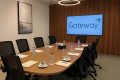 Modern, fully equipped meeting room with high-speed internet, presentation tools, and a professional setting—ideal for client meetings or team discussions.