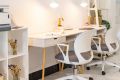 Desk Zone
Quiet working desks, comfortable chairs, and essential office tools for focused tasks.