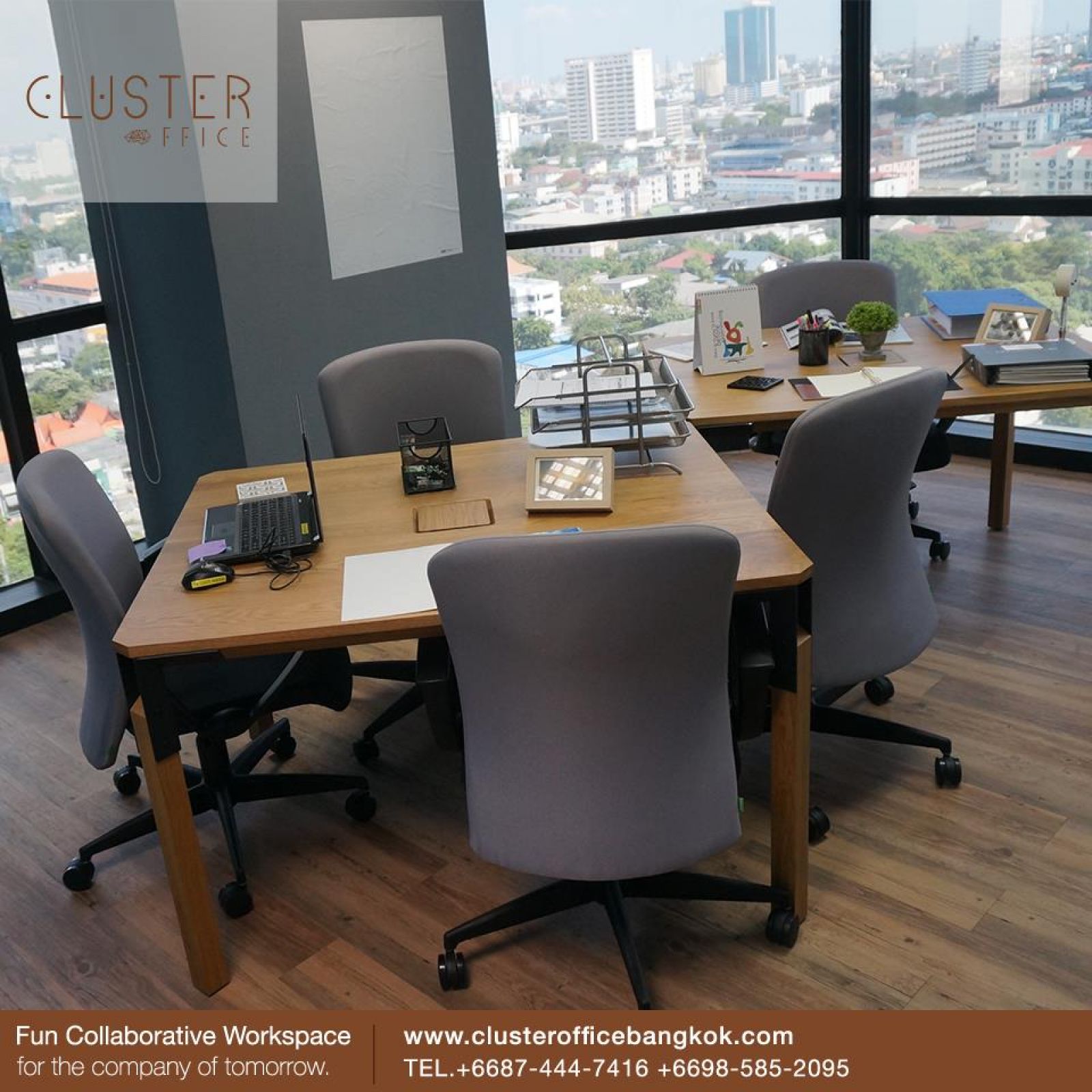 Coworking Cluster In Bangkok