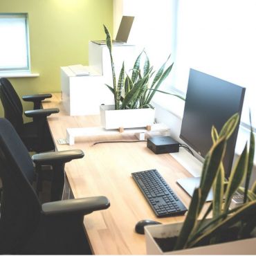 Dedicated desks at DeskDotSpace, Sheffeld