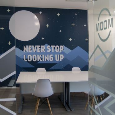 Moon meeting room