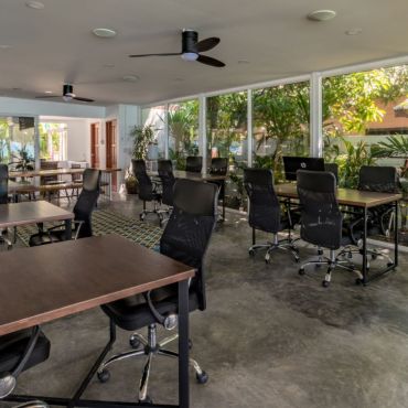 Our coworking space was designed to help our digital nomad guests reach their optimal productivity.