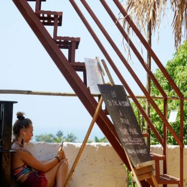 Rooftop coworking