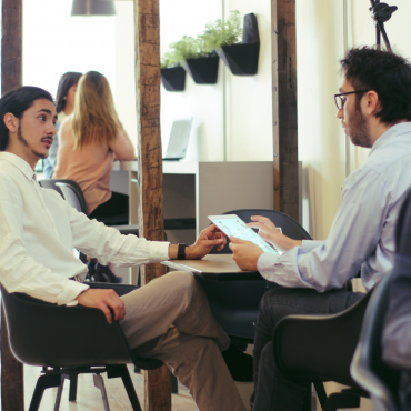 Flexible Meeting rooms in the lobby