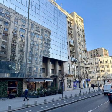 Front of the building