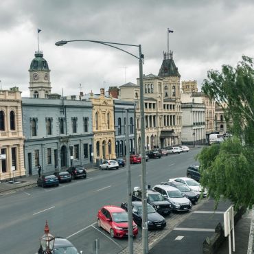 Historical Lydiard St, our view in CBD Ballarat