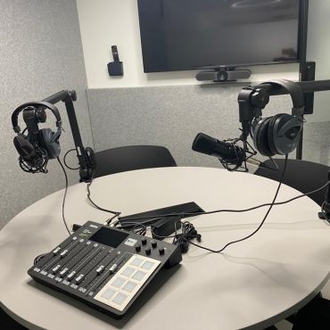 Podcast studio 