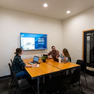 Large conference room.