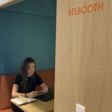 Our more private spaces! 
Take your meetings and calls with no interruptions. 