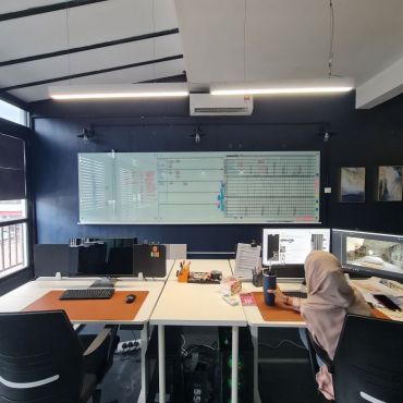 Open working area / hot desk