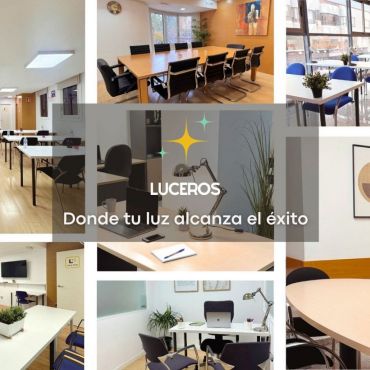 Luceros: The place where your business begins to shine
Welcome to Luceros, an ecosystem of professional spaces in the heart of Alicante, designed for those who don't settle for the ordinary. Here, every office, every room, and every workstation is designed for more than just work: it's created to project, inspire, and grow your project.
From the emblematic location of Plaza de los Luceros 12 to our new offices at General O'Donnell, just a few steps from Maisonnave, Luceros offers flexible and elegant solutions for freelancers, established companies, expanding teams, and digital nomads looking for much more than an address.
✨ At Luceros, your space doesn't just represent you. It makes you shine.