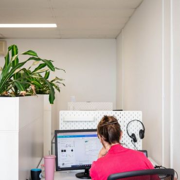 Coworking desks 