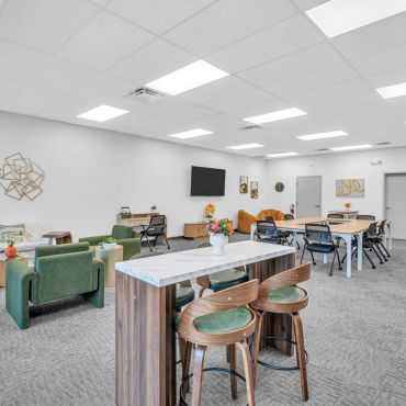 Seating for all types of working preferences. 