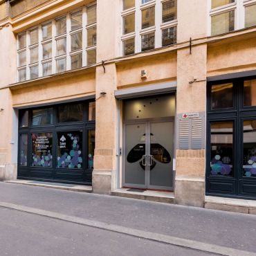 Entrance from the passage