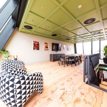 The Sky Room - perfect for both collaborative work and private bookings.