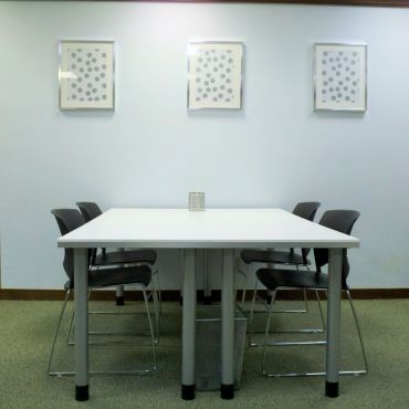 Training Space for training & workshops contains 8 tables with seating for 32.