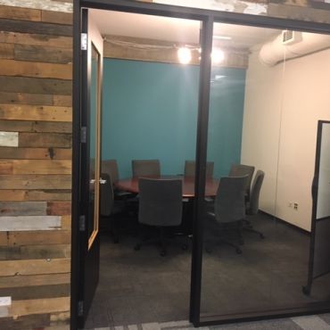 10-person conference room w/ TV and HMDI connection, WiFi, whiteboard