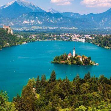 Bled lake, Slovenia 