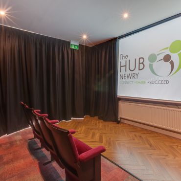 Private Cinema / Presentation area - available for hire & to residents