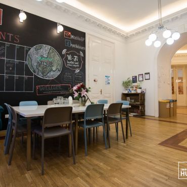 Bistro area for community lunches or just to have a coffee and a chat with someone